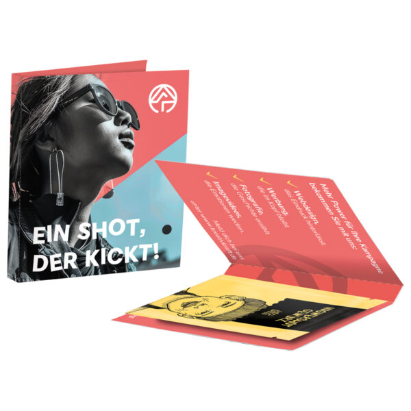 Promotion card midi, Just Spices pizza spice