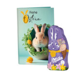 Promotion card, business card format, Milka mini chocolate Easter bunny - Slika 2
