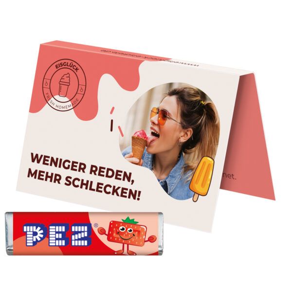 werbekarte_visitenkarte_pez_erdbeere