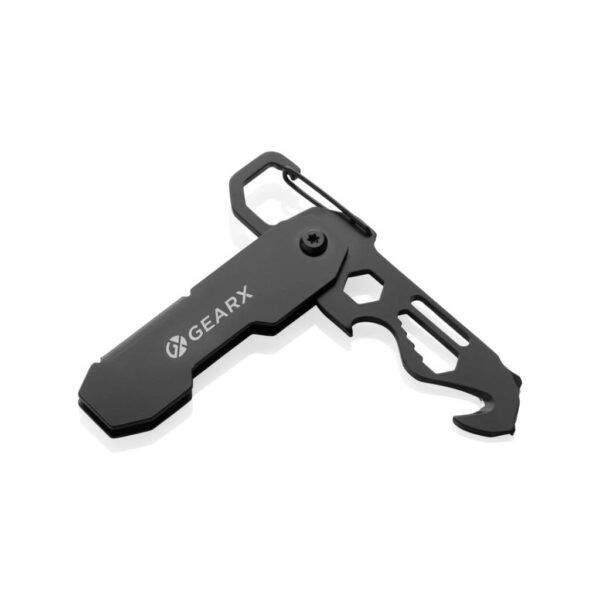 Gear X foldable EDC tool with carabiner and parcel cutter