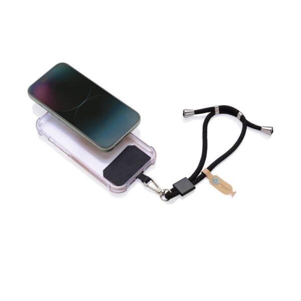 CarryLoop RCS podesivi držač za telefon od recikliranog PET-a za narukvicu