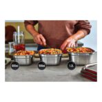 Black+Blum Mealprep Box 3pcs Set Small, Medium, Large - Slika 16