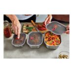 Black+Blum Mealprep Box 3pcs Set Small, Medium, Large - Slika 17