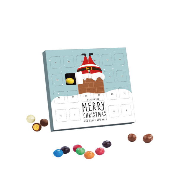 XS advent calendar, Brandt crunchy balls, black & white