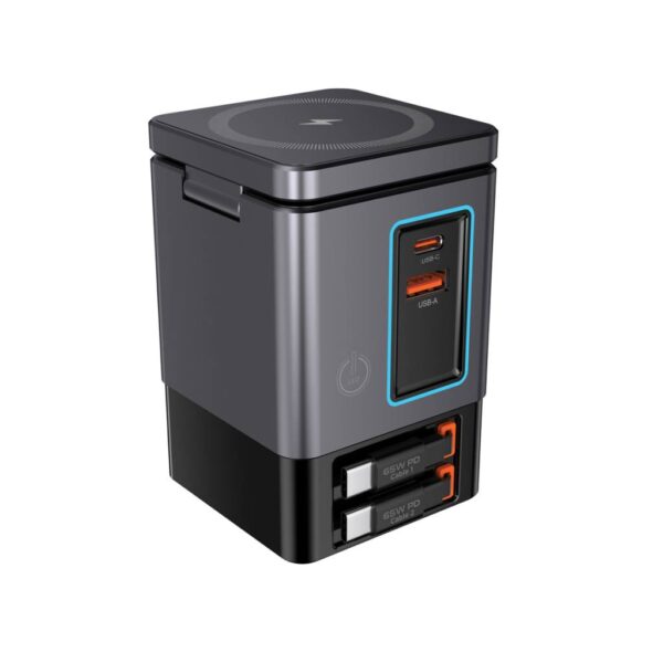 Urban Vitamin Sacramento 105W GAN charger+retractable cables