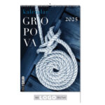 ""KALENDAR GROPOVA" 13 list., dim: 33x55 cm, PVC vrećica, P/40, kalendar u boji