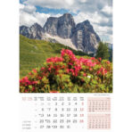 "VRHOVI SVIJETA" 13 list., dim: 30,5x50 cm, PVC vrećica, P/50, color kalendar - Slika 12