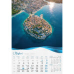 "BISERNA DALMACIJA" 13 list., dim: 33x55 cm, PVC vrećica, P/40, color kalendar - Image 13