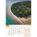 "NACIONALNI PARKOVI HRVATSKE" 13 list., dim: 33x55 cm, PVC vrećica, P/40, color kalendar - Slika 14