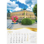 "MOJA ZLATNA SLAVONIJA i BARANJA"  13 list., dim: 33x55 cm, PVC vrećica, P/40, color kalendar - Image 4