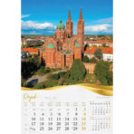"MOJA ZLATNA SLAVONIJA i BARANJA"  13 list., dim: 33x55 cm, PVC vrećica, P/40, color kalendar - Image 5