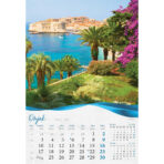 "BISERNA DALMACIJA" 13 list., dim: 33x55 cm, PVC vrećica, P/40, color kalendar - Image 5