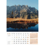 "VRHOVI SVIJETA" 13 list., dim: 30,5x50 cm, PVC vrećica, P/50, color kalendar - Slika 10