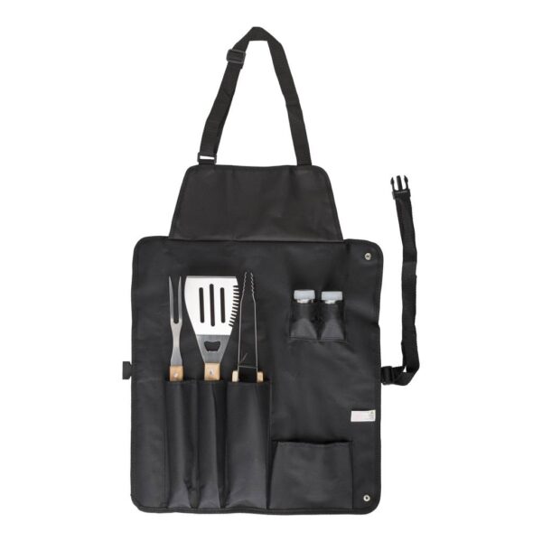 Stainless steel barbecue set Hugo