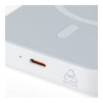 Recycled ABS wireless charger powerbank Miren - Image 8