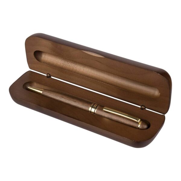 Walnut wooden twist ballpen Noa