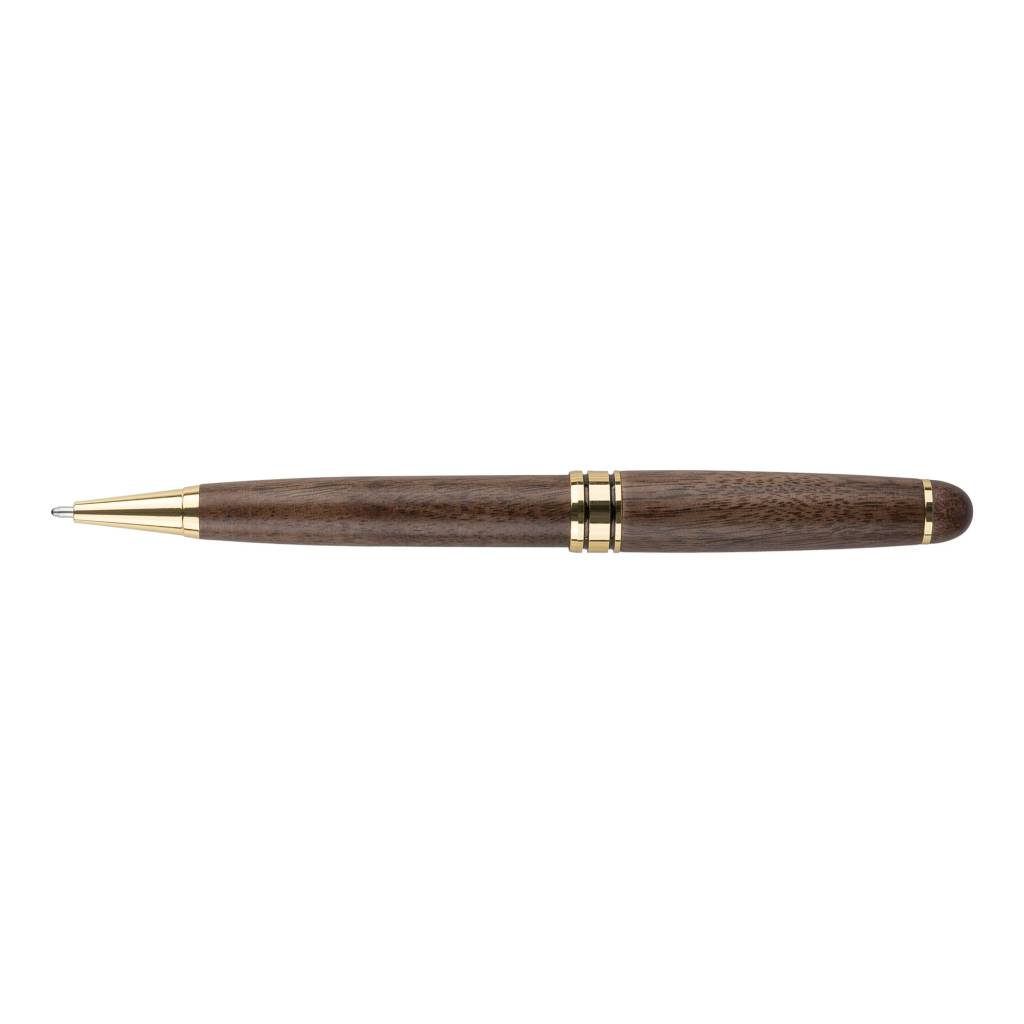 Walnut wooden pen set Adelina