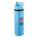 Recycled stainless steel drinking bottle (500 ml) Zeno - Image 12