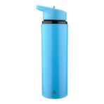 Recycled stainless steel drinking bottle (500 ml) Zeno - Image 3