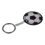 Recycled stainless steel soccer ball keychain Ciro - Image 6