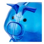 Recycled PS plastic piggy bank Vivi - Image 4