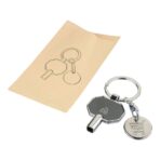 Recycled zinc alloy radiator bleed keychain Mara - Slika 5