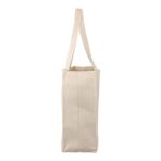 Oeko-Tex® cotton (180 gsm) shopping bag Novi - Image 3