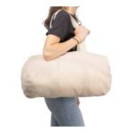 Oeko-Tex® cotton (180 gsm) duffle bag Elora - Image 9
