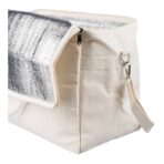 Recycled polycotton (330 gsm) cooler bag Luz - Slika 7