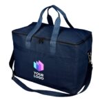 Recycled polycotton (330 gsm) cooler bag Luz - Slika 8