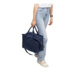 Recycled polycotton (330 gsm) cooler bag Luz - Slika 10