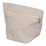 Corduroy zippered cosmetic pouch Tia - Slika 5