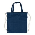 Recycled denim drawstring bag Dex