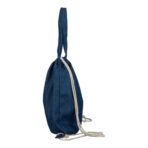 Recycled denim drawstring bag Dex - Slika 3
