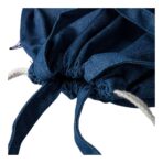Recycled denim drawstring bag Dex - Slika 7