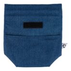 Recycled denim cooler roll-top bag Mira