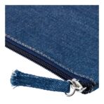 Recycled denim cosmetic bag Orin - Image 6