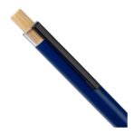 Recycled aluminium lacquered push ballpen Maren - Image 11