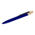 Recycled aluminium lacquered push ballpen Maren - Image 4