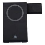 Recycled ABS 3-in-1 magnetic wireless charger Valerio