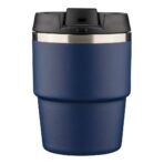 Recycled stainless steel double-walled mug (175 ml) Oli - Slika 3