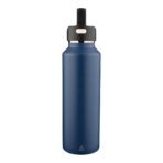 Recycled stainless steel double-walled bottle (600 ml) Mace - Slika 2