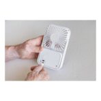 Aervina RCS recycled plastic re-chargeable desk fan - Image 10