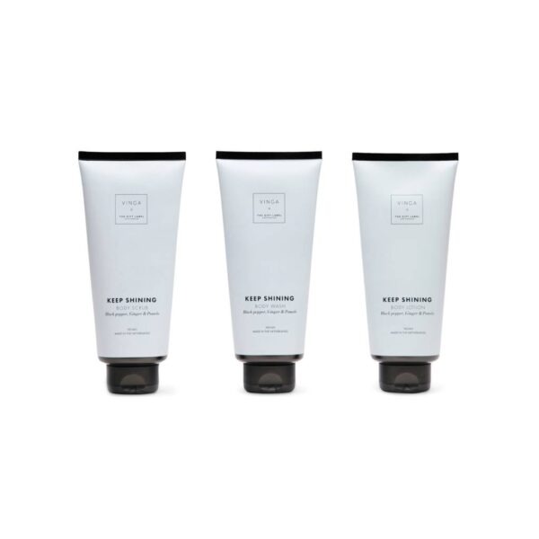 VINGA x TGL body care gift set