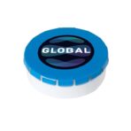 Plastic & tin lid container with sugarfree mints - Image 3
