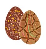 XL Belgian Chocolate Easter Egg giftbox including colourful seed bombs - Slika 10