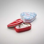 Heart shape tin container with Mints or Sweets - Image 8